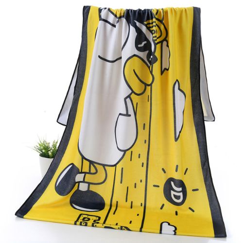 Full color beach towel