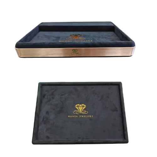 Custom logo jewelry tray