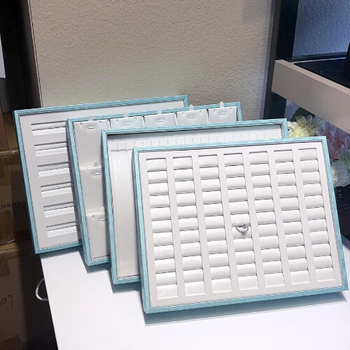 PU leather Jewelry tray