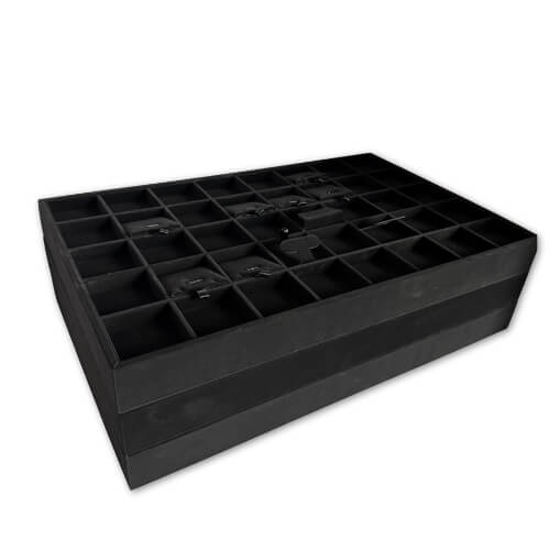 Stackable jewelry trays