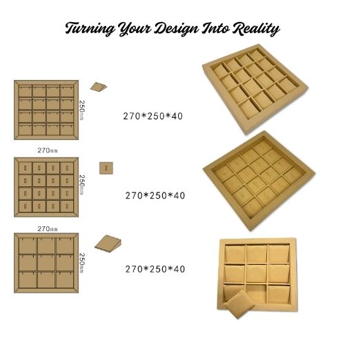 PU leather and velvet tray