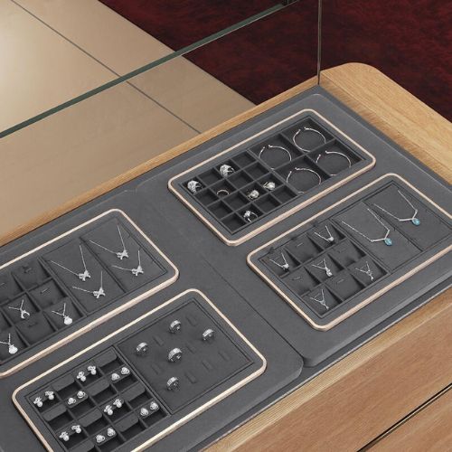 Jewelry display microfiber