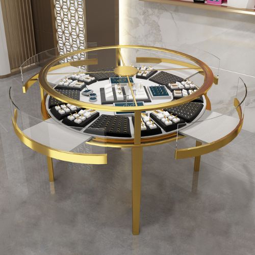 Round jewelry counter