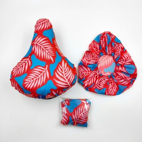 Full color printing bike seat cover
