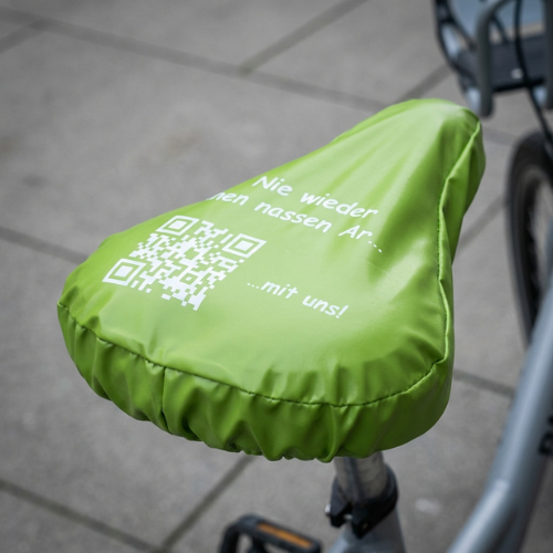 PVC bike seat cover
