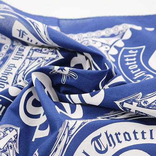 Silk print bandana