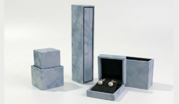 Faux Suede jewelry box