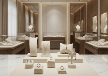 Jewelry showcase display