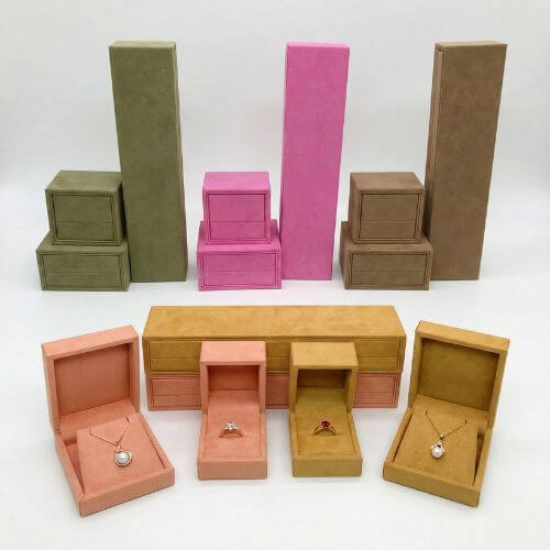 drawer velvet jewelry box