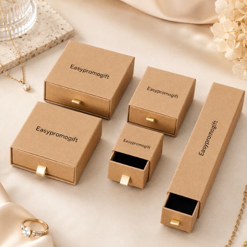 Craft paper jewelry box