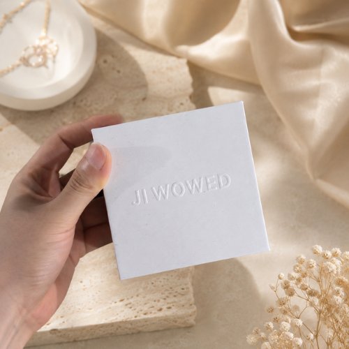 Debossing jewelry box