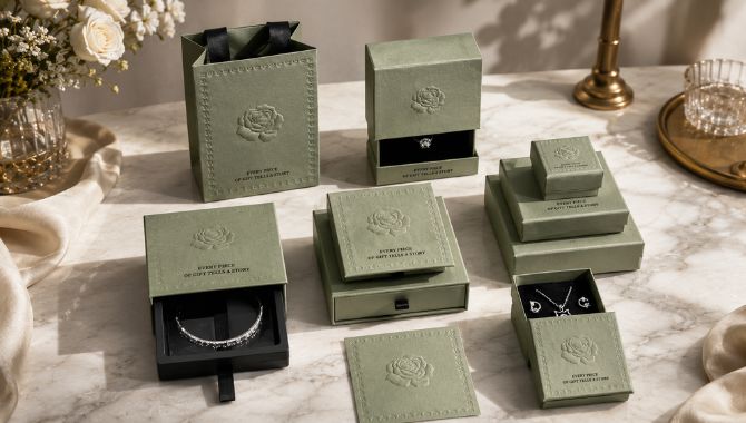 Jewelry box packaging