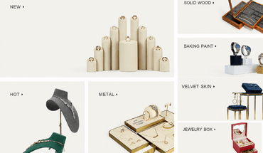 Jewelry display categories