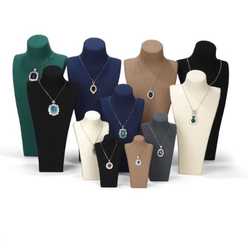 Microfiber bust display