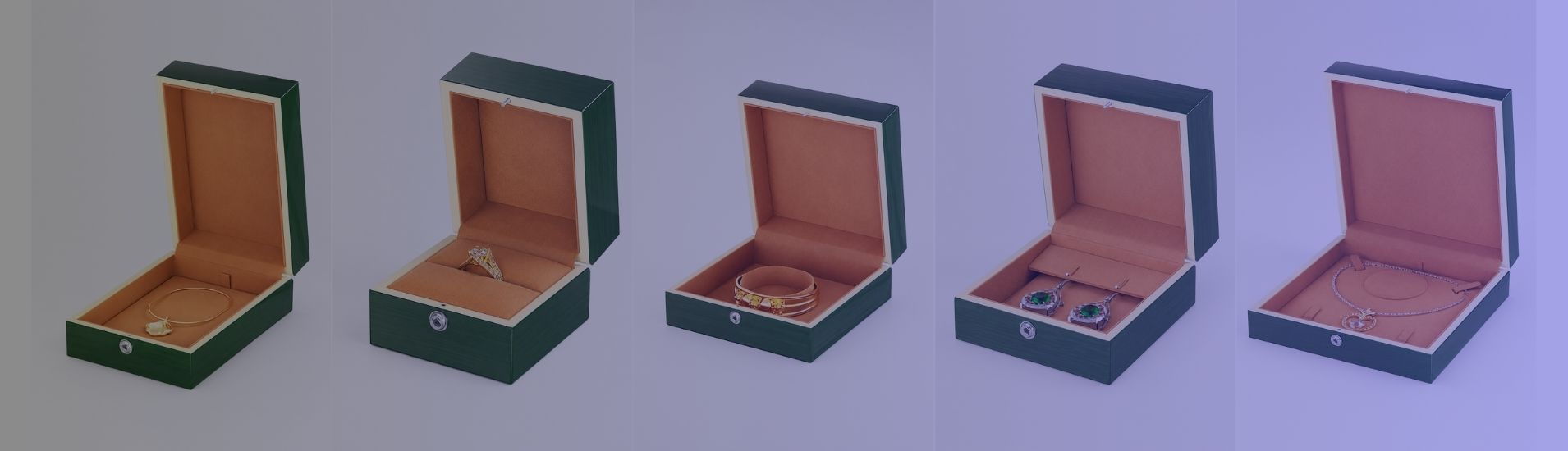 Wood jewelry box