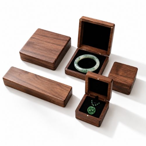 Wood-Grain Jewelry Boxes