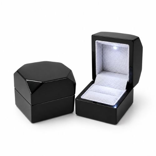 Wood ring box