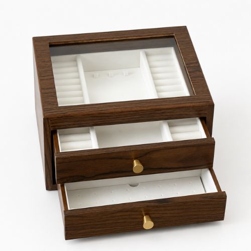 Wooden Drawer Jewelry Boxes