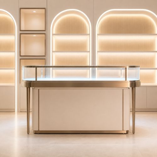Full store jewelry showcase