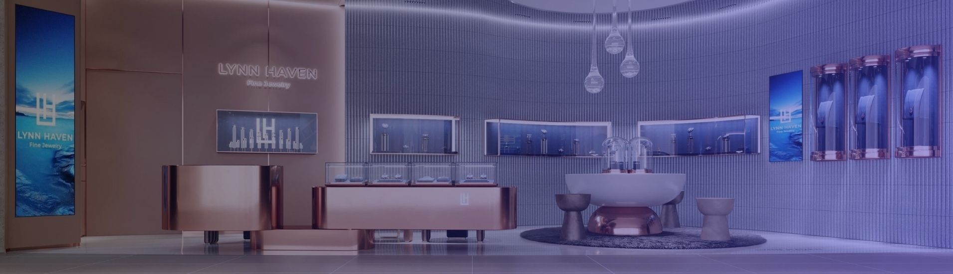Jewelry showcase cabinet