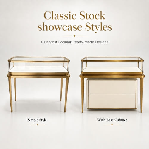Catier jewelry showcase