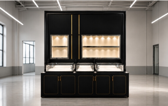 Jewelry showcase case study