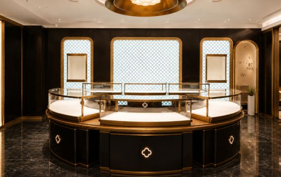 Jewelry showcase project