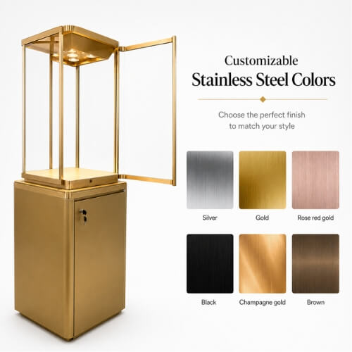 Showcase Stainless Steel colors