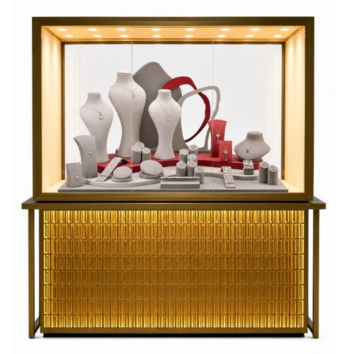 Window showcase and jewelry display